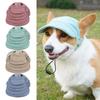 Casual Baseball Pet Hat Soft Comfortable Buckle Adjustment Earless Design Photo Props Pet Hat Summer Supply