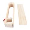 Leather Stitching Pony Anti Deformation Adjustable Stretch Rod Hand Stitching Pony Beech Wood Leather Sewing Pony