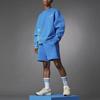 adidas Толстовка с круглым вырезом Originals Trefoil Tie-Dye, мужские топы, синий H33453