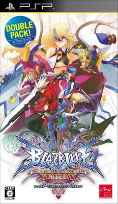 BLAZBLUE CONTINUUM SHIFT EXTEND Двойной Пак PSP -