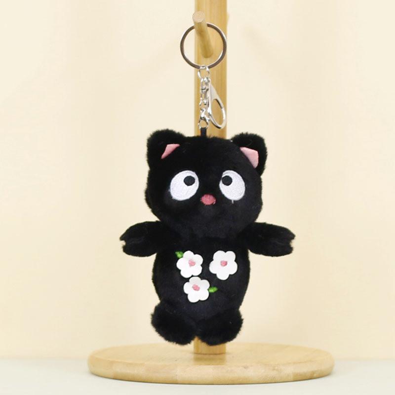 Adorable Plush Cat Keychain Cute Soft Pp Cotton Stuffed Animal Bag Charm