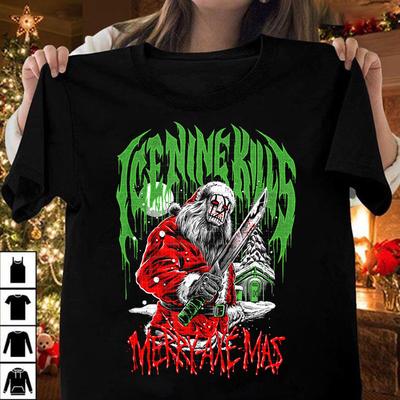 Ice Nine Kills Merry Axe Mas Коллекция Банд Футболка от S до 5XL BM405