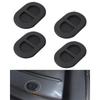 4 Pcs Floor Pan Drain Plugs Rubber Oval Plugs For Jeep Wrangler JK JL 2014-2023