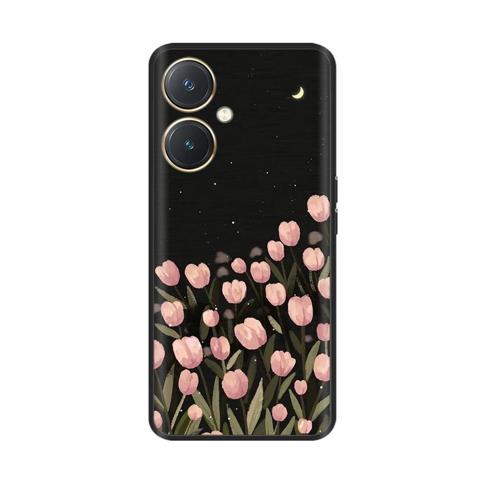 Для Vivo Y27 5G Чехол Новый Дизайн Мягкий Чехол Тонкий Чехол Для VivoY27 5G V2302 V2322 Чехлы Жидкий Силикон Fundas Для Vivo Y36 5G