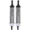 2Pcs 80mm RC Aluminium Shock Absorber Damper for TRAXXAS SLASH 2WD RC Car Upgrade PartsSilver
