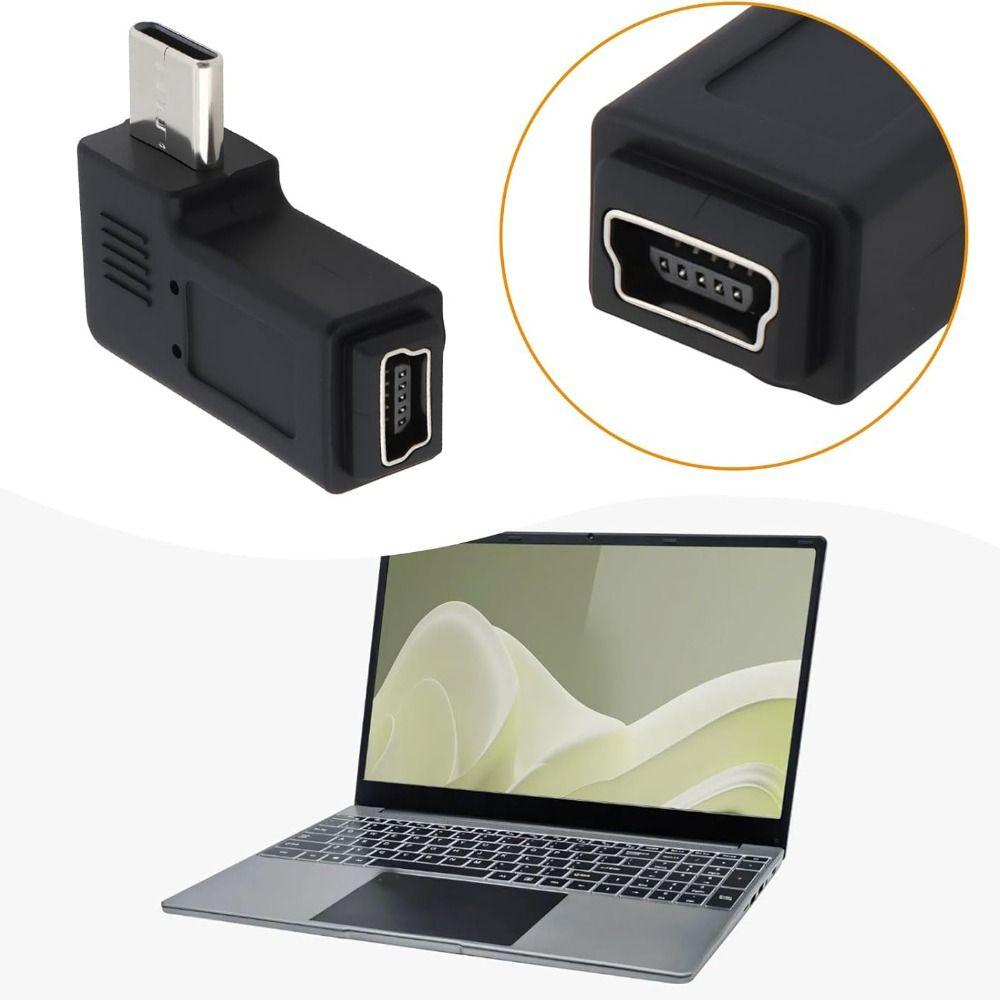 5 Pin Mini USB to USB C Converter 5V Type-C Male to Mini USB Female USB Female Adapter  Phone