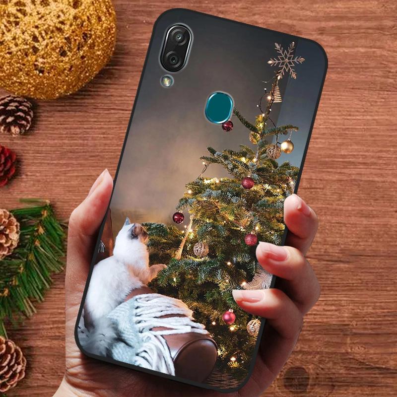 Рождественская расписная крышка для ZTE Blade V10 Vita Чехол Мягкий чехол для телефона для ZTE Blade A3 2019 L8 L9 L210 A51 A31 Lite A5 2020 Capa