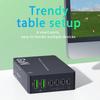 6-портовая док-станция для зарядки планшетов USB PD QC3.0, настольная, GaN для быстрой зарядки, для смартфона, планшета, ноутбука, для дома, офиса, быстрая зарядка