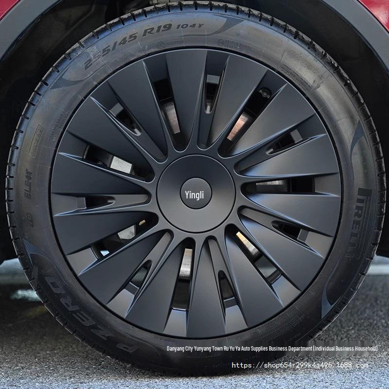 Колпаки на 19-дюймовые диски Tesla Model Y с полным краем - Улучшение стальных дисков