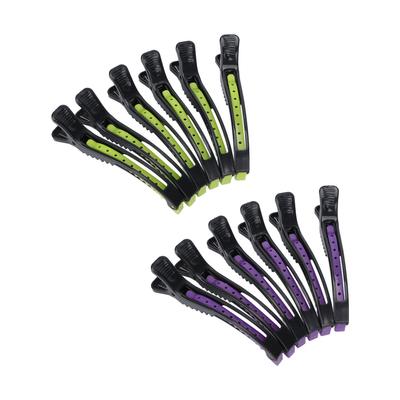 6 шт. Профессиональный зажим для волос Портативный домашний салонный набор зажимов для волос Инструмент для укладки стрижки