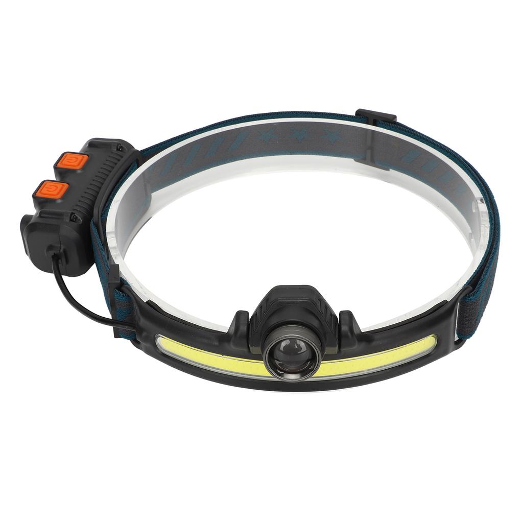 Outdoor COB Floodlight Headlamp Type C Rechargeable LED Headlamp Outdoor Fishing Cycling Running