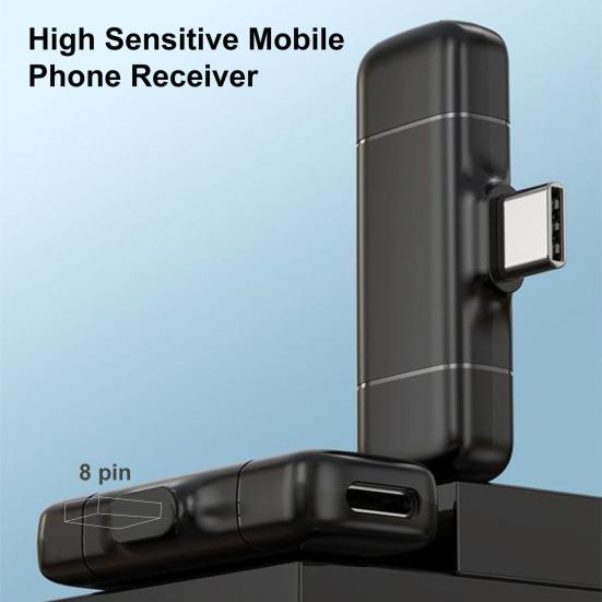 Беспроводной микрофон Yousheng с низкой задержкой, быстрое подключение, шумоподавление, Plug-Play, миниатюрный перезаряжаемый петличный микрофон