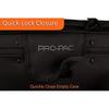 PROTEC PB307D Semi-Hard Clarinet Case, Double, Holds 2 Clarinets, Black