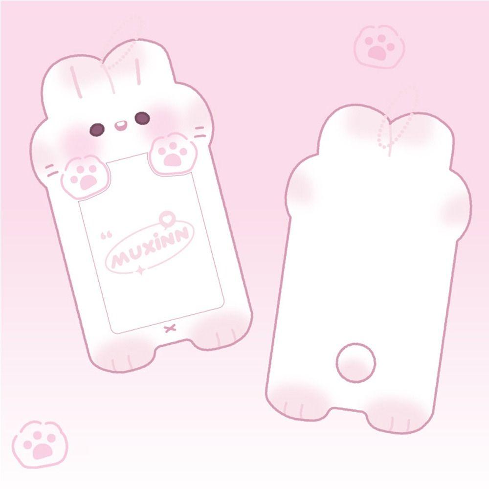 Мультяшный корейский стиль, рукав для карт, хомяк, автобус, держатель для карт, корейский идол, держатель для фотокарт, открытый