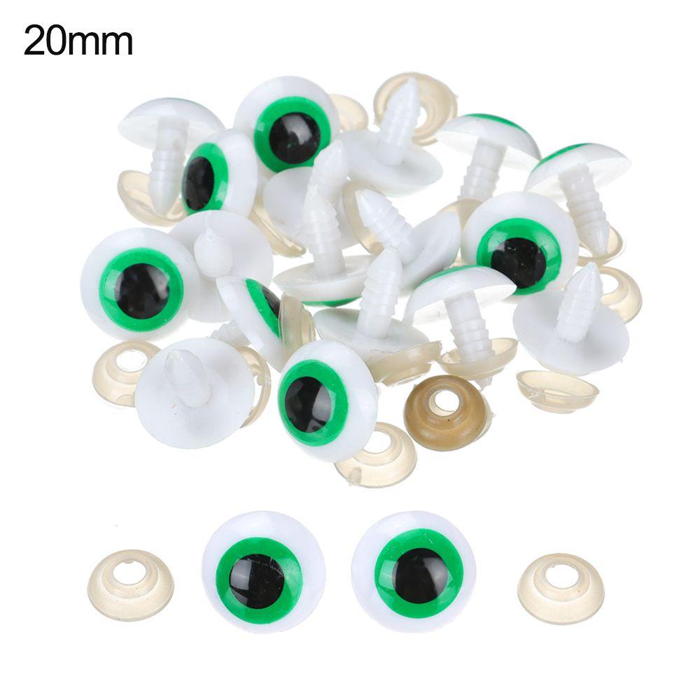 12мм~30мм Безопасные Аксессуары для Игрушек Животных Пластиковые Глаза Кукольные Глаза Рукоделие Лягушачьи Глаза Глазное Яблоко