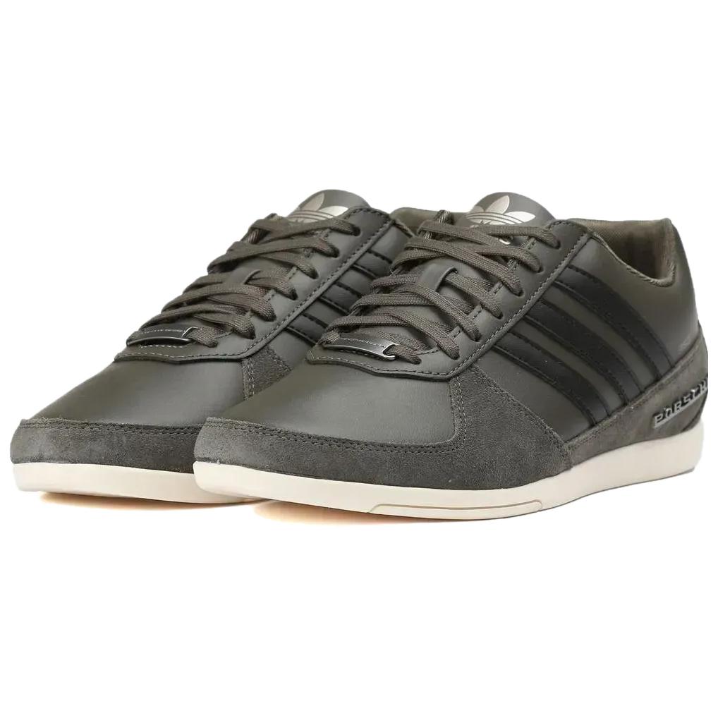 Adidas Оригинал Porsche 360 Кожа, Замша Повседневная Обувь Мужская Серая S76095