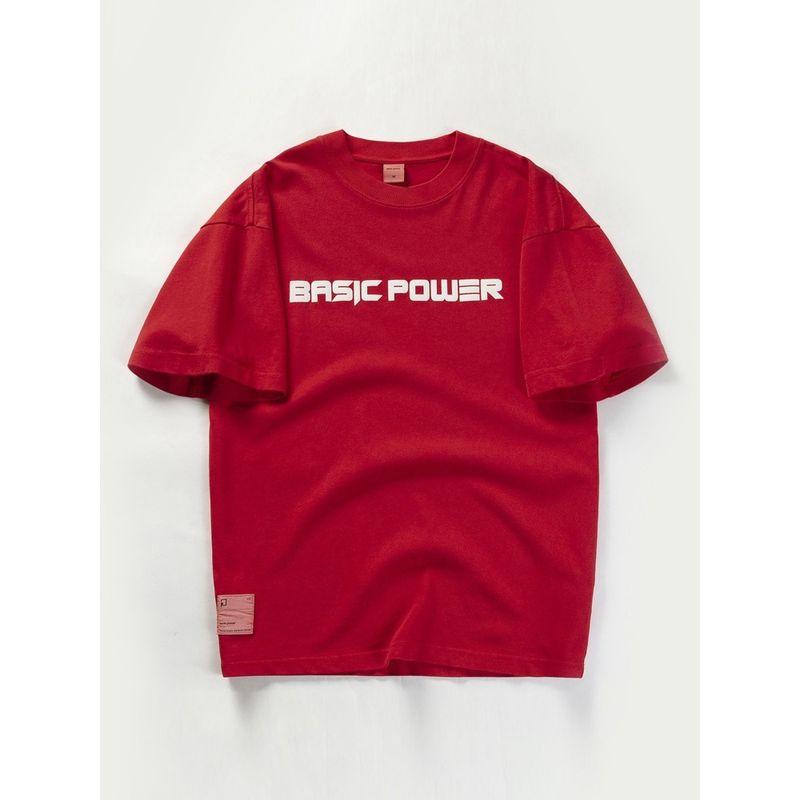 American Street 300G Heavy Weight Loose Pure Cotton Printing T-shirt Men's Short Sleeve Bottoming Foreign Trade Men's T-shirt