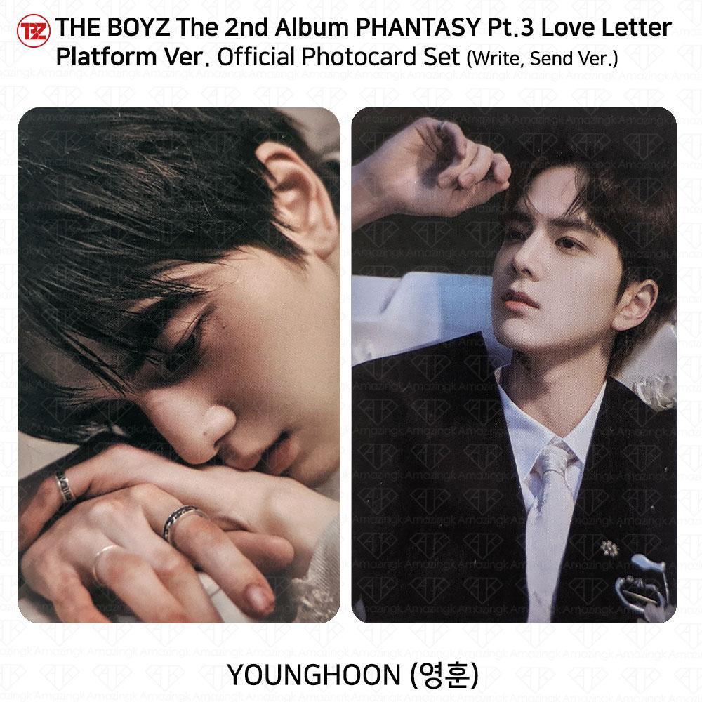 THE BOYZ Phantasy Pt.3 Платформа для любовных писем, версия QR Селфи, официальная фотокарточка