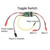 Dual Channel Bidirectional ESC Brushed Electric Speed Controller RC Model Ship Tank Tracked Vehicle 2S 3S Lithium Battery 5A