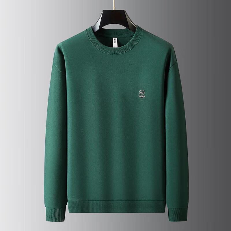 Dibenze Men's Plus Size Casual Loose Fit Sweatshirt