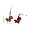 Traditional Mobile Phone Chain Handmade Zodiac Key Ring Horse Keychain  Bag Decoration