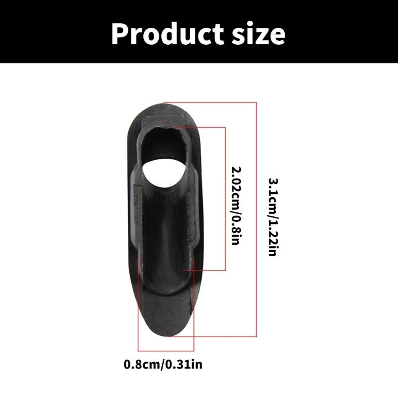 20Pcs Inner Embedded Bicycles Shifts Derailleurs Wire Line Pipe Guide Plugs Frame Brake Cable Buckles Clip Easy to Install