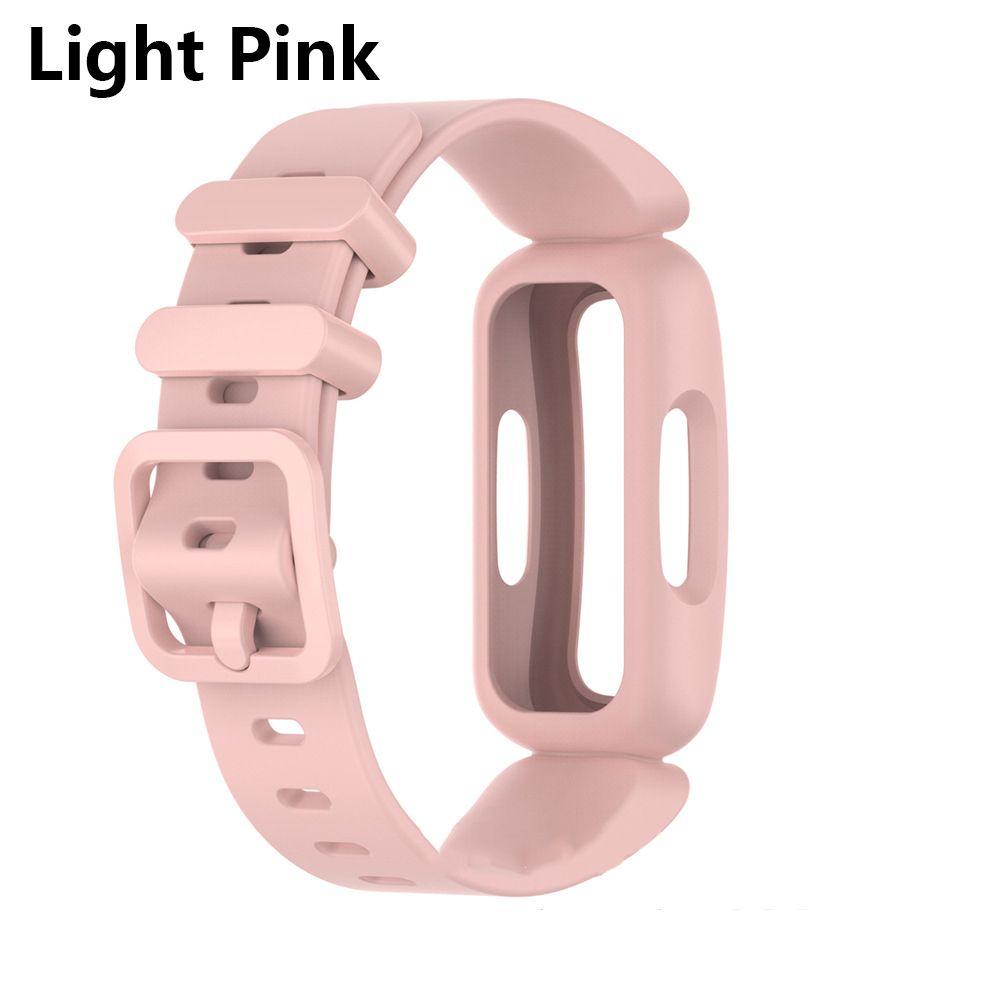 Wrist Strap Silicone Bracelet For Fitbit Ace 3/inspire 2 Smart Watch Band Bracelet Replacement Kids Wristband Watchbands