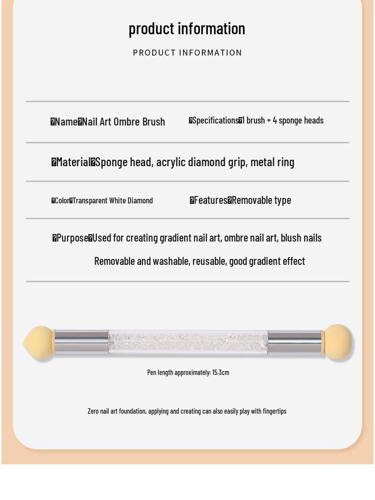 2023 Gradient Halo Double-Ended Dotting Pen for Nail Art