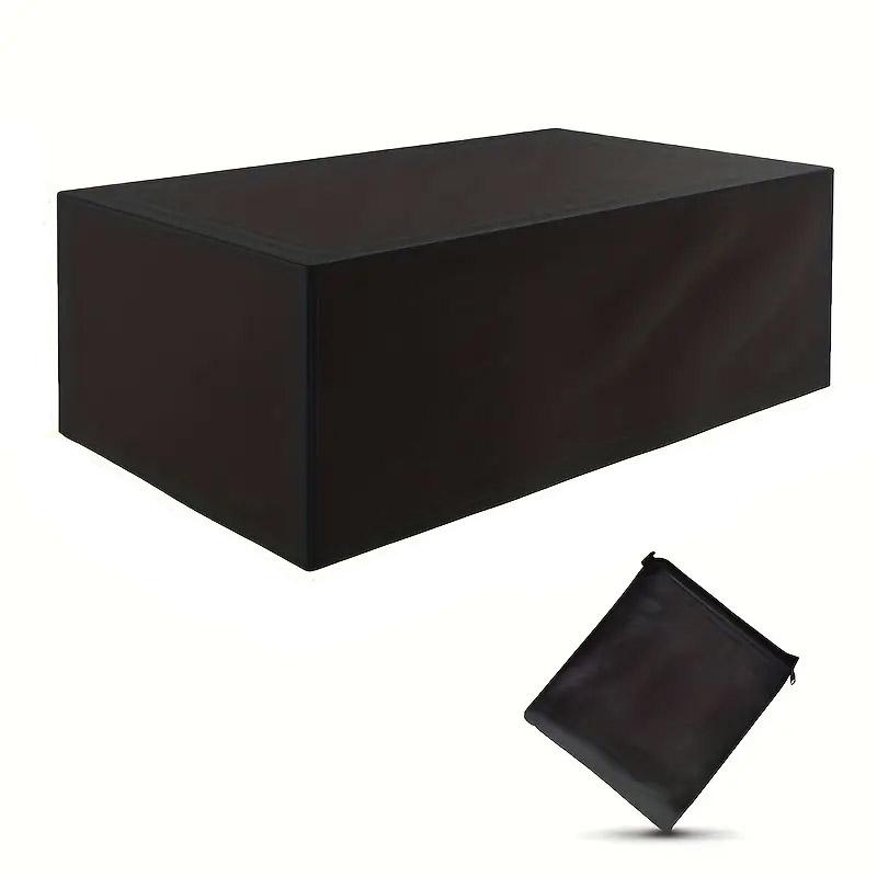 Чехлы для садовой мебели, Прямоугольные чехлы для уличных столов и стульев, Ткань Оксфорд, Износостойкий, Водонепроницаемый, Тент, Пылезащитный чехол