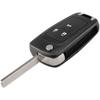 Key Shell for Opel Astra J Insignia A Meriva B Zafira C Mokka Chevrolet Orlando Aveo - 3-Button Remote Key Fob Phonillico®