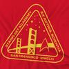 Star Trek Mens Gold Academy T-Shirt