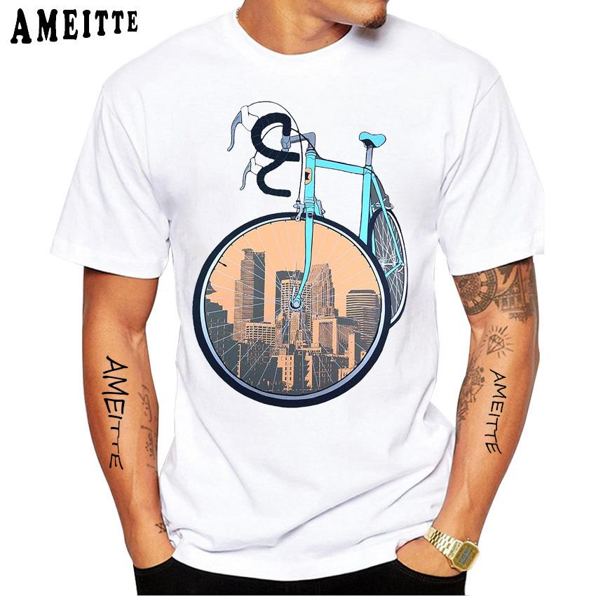 Bikepacking Funny Gear List Design T Shirt Summer Men Short Sleeve Bicycles Sport White Casual Tops