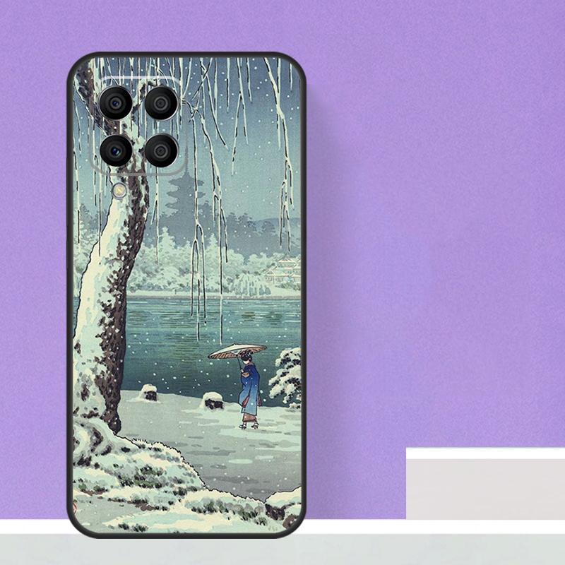 Искусство в японском стиле укиё-э для Samsung Galaxy M21 M51 M12 M32 M52 M13 M23 M33 M53 M34 M54 M30s M31s M15 M55 M20 чехол