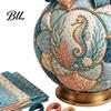 Handmade Art Project for Beginners Ocean Treasures DIY Patchwork Ball Ornament Kit, Nautical Dolphin Fabric Craft Making Creative Gift Lovers