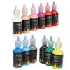 12 цветов жидкий пигмент набор чернил для краски принадлежности для одежды автомобиля ремесла искусства изготовления 348 мл