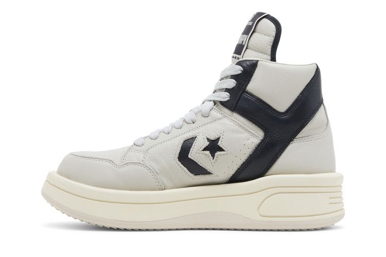 Rick Owens x Converse DRKSHDW TURBOWPN Mid 'Oyster Black'