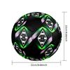 Футбольный мяч для зала Borussia Разноцветный Машинная строчка ПВХ Размер 5 Готов к командным тренировкам и соревнованиям Прочный Высокий отскок Крутой спортивный подарок