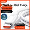120W Fast Charging Type-C Cable for Huawei Honor P30 Mate and Android Devices