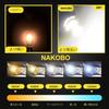 NAKOBO 10 шт. T10 LED Белый Совместимый для техосмотра 4014 Чип Автомобиль Мотоцикл Габаритный свет Подсветка номерного знака Салонный свет