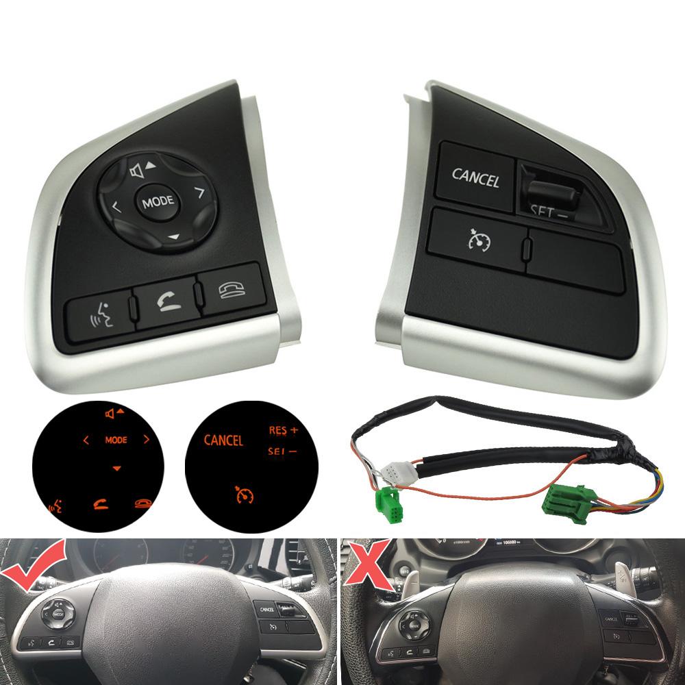 For Mitsubishi Outlander ASX 2013 2014 2015 2016 2017 2018 Cruise Control Switch Steering Wheel Button Audio Player Switches