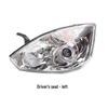 Compatible with 2006-2013 Geely Vision: Left & Right Headlight Assembly with Electric and Manual Adjustment.