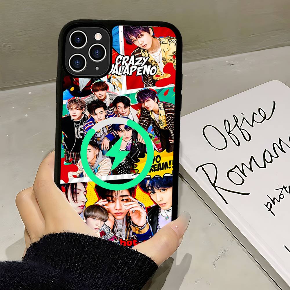 Band N-NCT MUSIC Magnetic Wireless Phone Case For IPhone 17 16 15 14 Plus 13 12 11 Pro Max