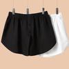Asymmetric Hem Dance Skirt Adjustable False Hemline Durable Ballet Skirts  Girls