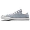 All Star Color Chuck Taylor Non-slip and Abrasion Resistant Low-Top Board Shoes Unisex Gray Blue