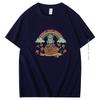 Cotton Print T Shirt Snail Frog And Rainbow Funny Graphic T Shirts Short Sleeve Tshirts Summer Harajuku Streetwear Mens Clothes