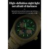Megir Мужские кварцевые часы с ремешком из нержавеющей стали, модные деловые наручные часы с функцией день/дата, 24-часовой индикацией и фазой Луны