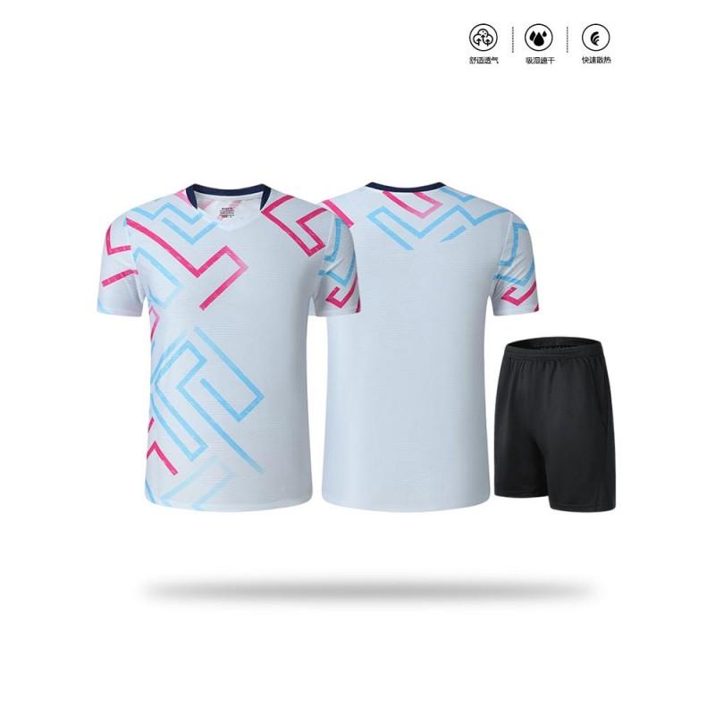 Kids Badminton Sport Set Short Sleeve Quick Dry Training Uniform Boys Girls
