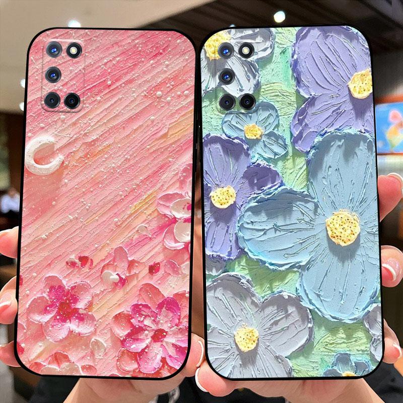 Case For Oppo A52 A72 A92 4G Coque Bumper For OPPO A92s 5G Cute Astronaut Soft Silicone TPU Phone Protective Fundas Capa Cover