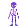 3D-печатный радужный скелет Хэллоуин супер непобедимый абстрактный креативный орнамент декоративные для взрослых и детей