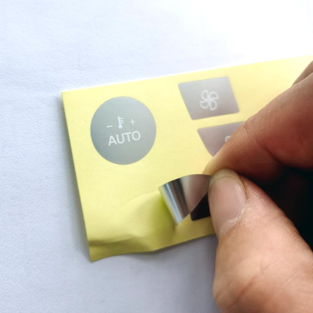 Для Ford Focus 1999 2005 2010 2013 автомобильный кондиционер климат кнопка переключения переменного тока ремонт наклейка наклейка исправить выцветший некрасивый анти